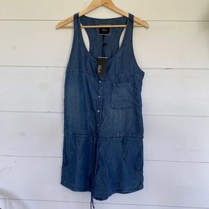 Rails Denim Romper Small
